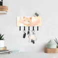 thumbnail image 1 of Cartoon Cat Fly Key Holder for Wall Mail Holder Organizer with 5 Key Hooks Wall Mount Key Rack with Shelf, 1 of 6