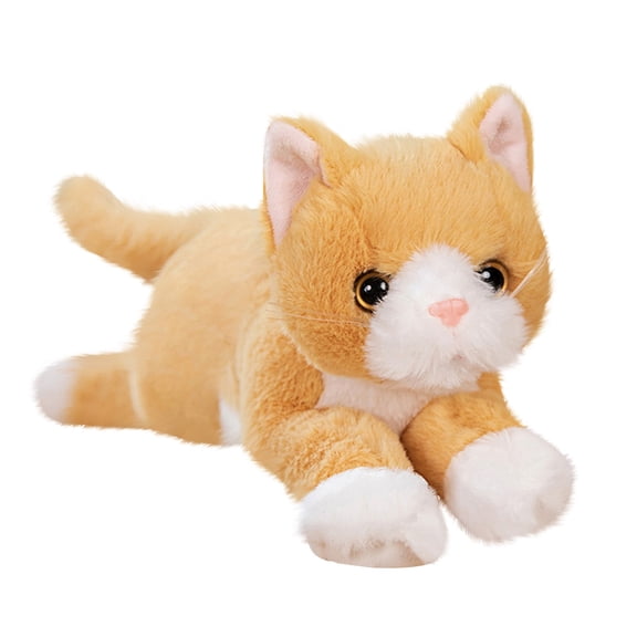 Cartoon Cat Plush Toys, Children's Bed Sleeping Companionship Pillow, Girls' Gift Stuffed Animal Dolls, Soft Plush Toys For Bedroom Decoration And Comfort, Safe For Kids Ages 3+