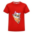 thumbnail image 1 of Cartoon Cat SuperKitties Shirt – Boys Girls Short Sleeve Summer Tee – Toddler Hero T-Shirt with Colorful Characters – Casual Kids Clothing – Birthday Gift, 1 of 4