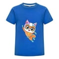 thumbnail image 1 of Cartoon Cat SuperKitties Shirt – Boys Girls Short Sleeve Summer Tee – Toddler Hero T-Shirt with Colorful Characters – Casual Kids Clothing – Birthday Gift, 1 of 4