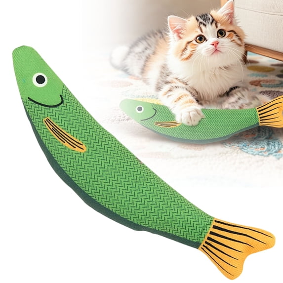 Cartoon Catnip Cat Chew Toys with , Plush Bite Resistant Teething Toys, Interactive Catnip Filled Toys for All Cats