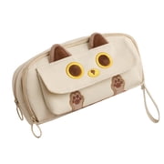 Cartoon Cats Pencil Case Large Capacity Stationery Bag Makeup Bag Pen Bag