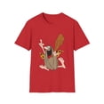 thumbnail image 1 of Cartoon Caveman Graphic T-Shirt Funny Stone Age Character Tee Retro Vintage Caveman Shirt Unisex Cotton Gift for Men Women, 1 of 3