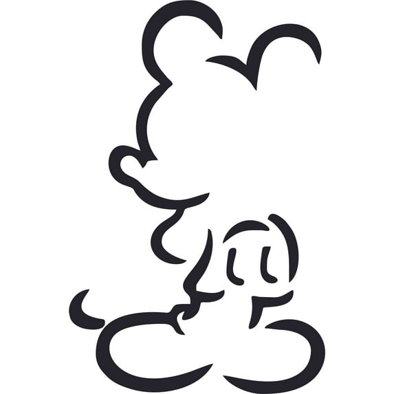 Cartoon Character Art Vinyl Decors Sticker Design Decal Girl Boy Kids Room Bedroom Nursery Kindergarten Home Decor Sticker Wall Vinyl Design Decoration Size (20x18 inch)