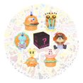 Printable Box Cartoon Party Vault, Mystery Toy Collectible, Cartoon Character Blind Box ...