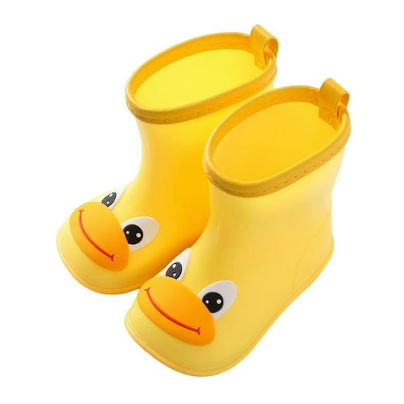 Cartoon Character Rain Shoes Children's Rain Shoes Boys Girls Water Shoes Baby Rain Boots Water Boots E