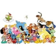 thumbnail image 1 of Cartoon Characters Show Decors Wall Sticker Art Design Decal for Girls Boys Kids Room Bedroom Nursery Kindergarten House Fun Home Decor Stickers Wall Art Vinyl Decoration (20x40 inch), 1 of 4