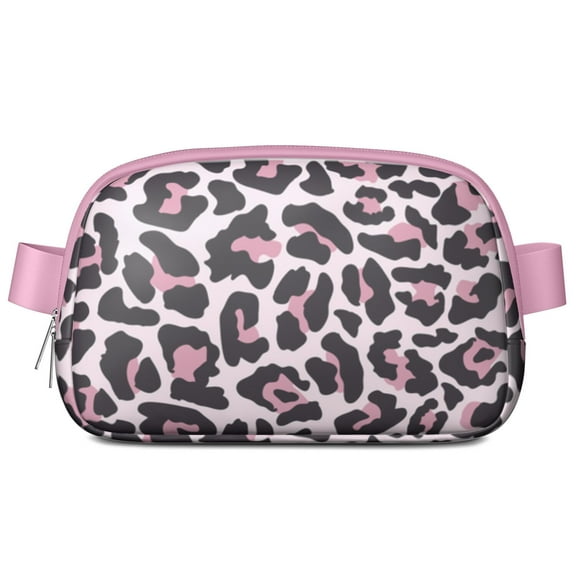 Cartoon Cheetah Waist Pack – Waterproof Fanny Pack with Cute Animated Spots, Fun & Youthful for Casual Wear