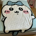 thumbnail image 1 of Cartoon Chiikawa Cute Usagi Hachiware Summer Cool Quilt Napping Quilt Car Cover Carpet Festival Gift, 1 of 26