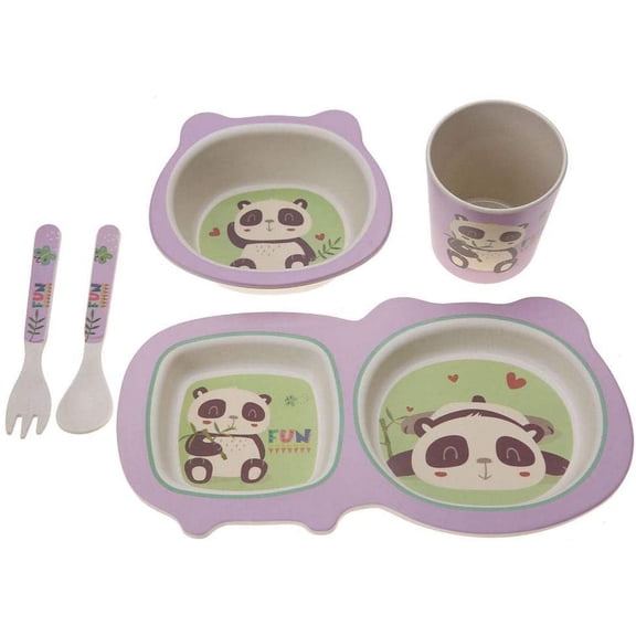 Cartoon Children'S Tableware, Children'S Children'S Tableware Set(Panda)