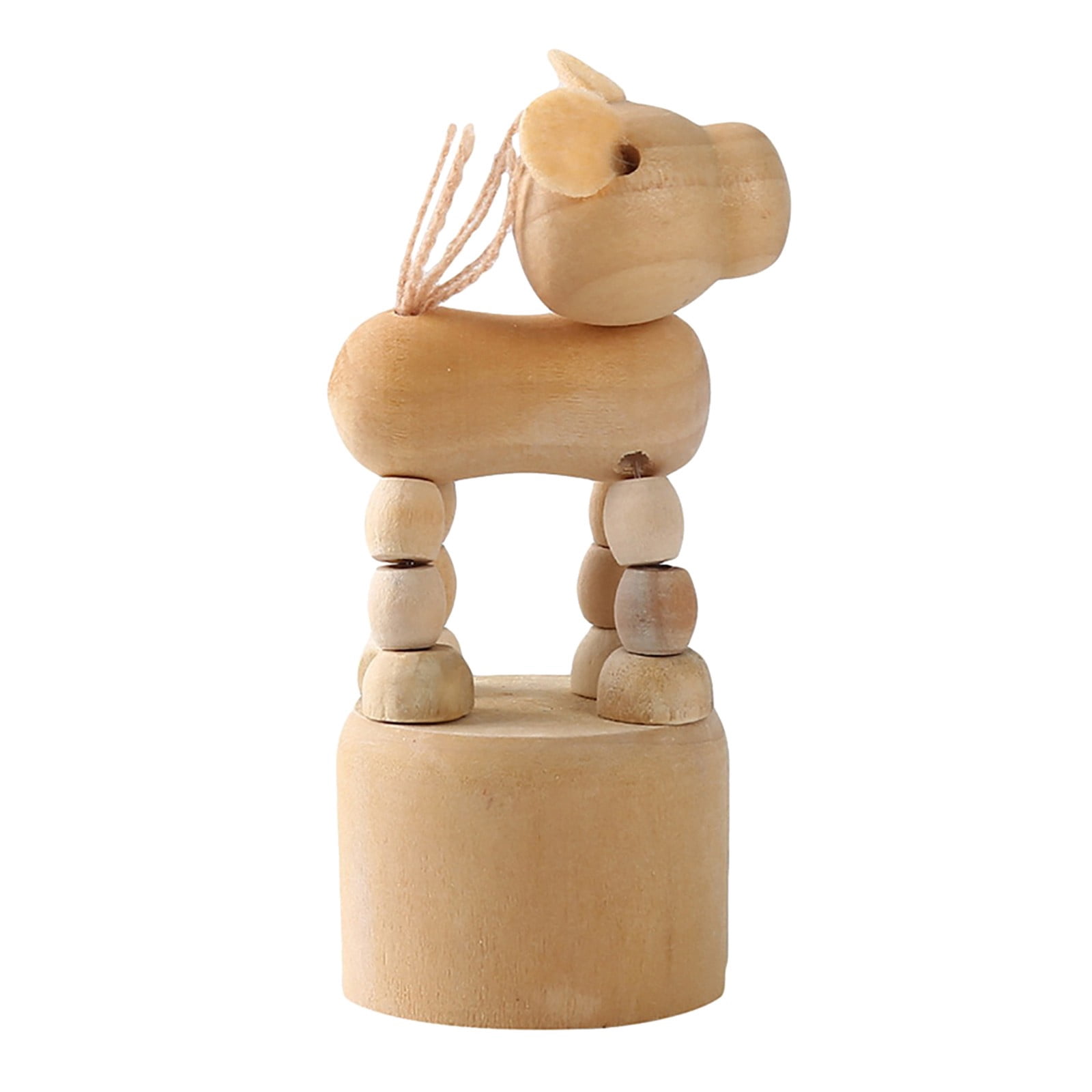Cartoon children s creative diy wooden crafts scenic sprots stalls