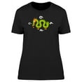 thumbnail image 1 of Cartoon Chinese Dragon T-Shirt Women -Image by Shutterstock, Female Small, 1 of 2