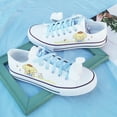 Cartoon Cinnamoroll Low Top Canvas Shoes, Antislip Wearresistant