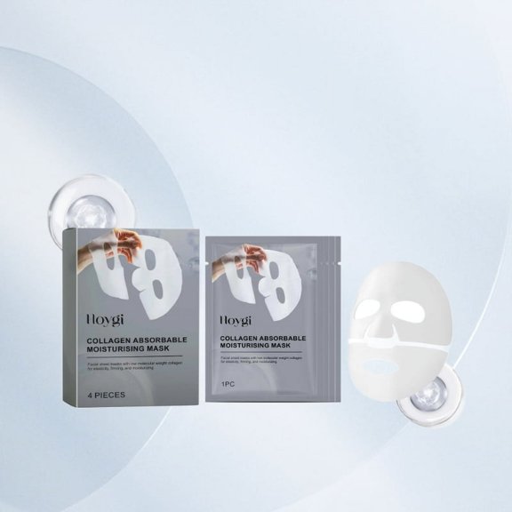 Hoygi Deep Anti-Wrinkle Collagen Mask (Boxed) Facial Moisturizing Skin Cleansing Pore Hydrating Mask