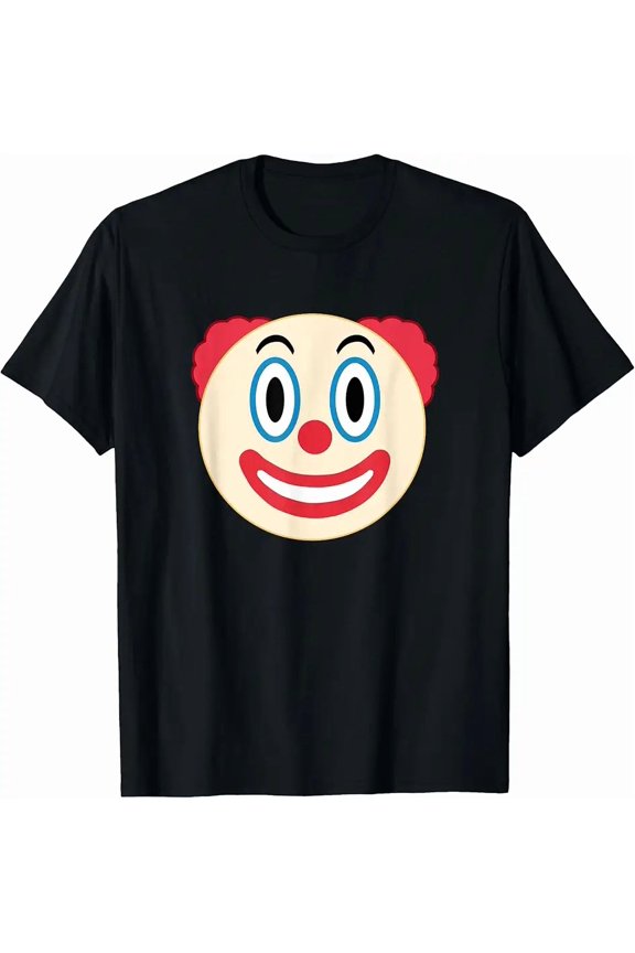 Cartoon Clown Face T-Shirt