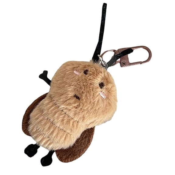 Cartoon Cockroach Toy Handbag Bag Purse Pendant Keychain Key Holder Toy
