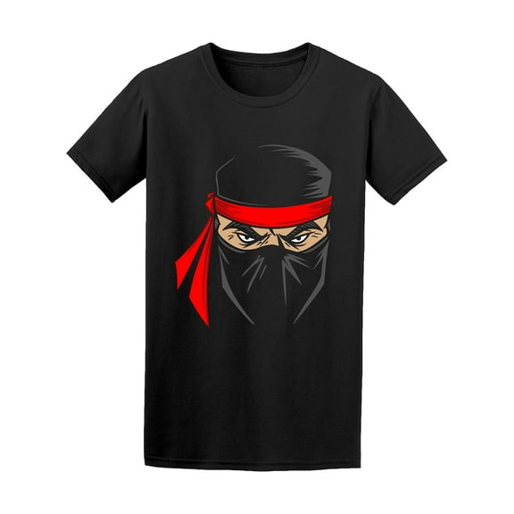 Cartoon Comic Ninja Men T-Shirt - Image by Shutterstock, Male XX-Large
