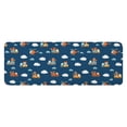 thumbnail image 1 of Cartoon Construction Vehicles Animals Kitchen Rug Mat,Kitchen Runner Rugs Non Skid Washable,Decorative Kitchen Floor Mats for Kitchen,Sink,Laundry,17"x47.2", 1 of 7