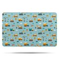 thumbnail image 1 of Cartoon Construction Vehicles Helicopters Bathroom Rugs Mat,Non Slip Microfiber Bathroom Rug,Rubber Backing,Soft Bathroom Mats for Bathroom Floor,Tub and Shower,20x32in(50x80cm), 1 of 5