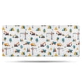 thumbnail image 1 of Cartoon Construction Vehicles Mountains Bathroom Rugs Mat,Non Slip Microfiber Bathroom Rug,Rubber Backing,Soft Bathroom Mats for Bathroom Floor,Tub and Shower,60x24in(150x60cm), 1 of 5