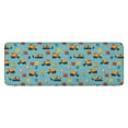 thumbnail image 1 of Cartoon Construction Vehicles Road Signs Kitchen Rug Mat,Kitchen Runner Rugs Non Skid Washable,Decorative Kitchen Floor Mats for Kitchen,Sink,Laundry,17"x47.2", 1 of 7