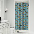 thumbnail image 1 of Cartoon Construction Vehicles Road Signs Shower Curtain 36"x72" ,Bathroom Decorative Shower Curtains Set with 12 Hooks,Modern Waterproof Washable Shower Curtain, 1 of 6