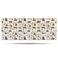 thumbnail image 1 of Cartoon Construction Vehicles Roads White Pattern Bathroom Rugs Mat,Non Slip Microfiber Bathroom Rug,Rubber Backing,Soft Bathroom Mats for Bathroom Floor,Tub and Shower,60x24in(150x60cm), 1 of 5