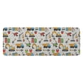 thumbnail image 1 of Cartoon Construction Vehicles Shovels Light Gray Pattern Kitchen Rug Mat,Kitchen Runner Rugs Non Skid Washable,Decorative Kitchen Floor Mats for Kitchen,Sink,Laundry,17"x47.2", 1 of 7