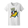 thumbnail image 1 of Cartoon Cool Banana Milkshake Women's Tee - Image by Shutterstock, 1 of 2
