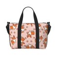 Cartoon Large Beach Bag Shoulder Bag Travel Bag Tote Bag Handbag With Handles And