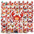 thumbnail image 1 of Cartoon CrabTheme Stickers, Waterproof CrabTheme Sticker for Water Bottle Laptop Phone Cases Planner Skateboard Luggage Helmet Party Favor Decor, Ideal for Adults Teens Teacher Rewards, 1 of 9