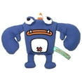 thumbnail image 1 of Cartoon Crabby Tooth Monster Plush Dog Toy - Blue - One Size, 1 of 1
