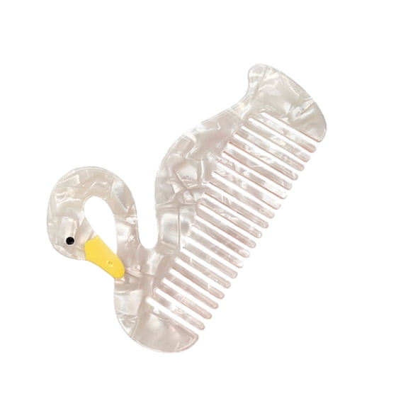Cartoon Creature Shaped Hair Comb With Smooth Acetate Teeth For Daily Styling Men Women Kids