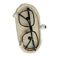 thumbnail image 1 of Cartoon Crochet Eyeglass Storage Tray Soft Fabric Desktop Glasses Display Case Bedroom Decoration for Gift Giving, 1 of 8