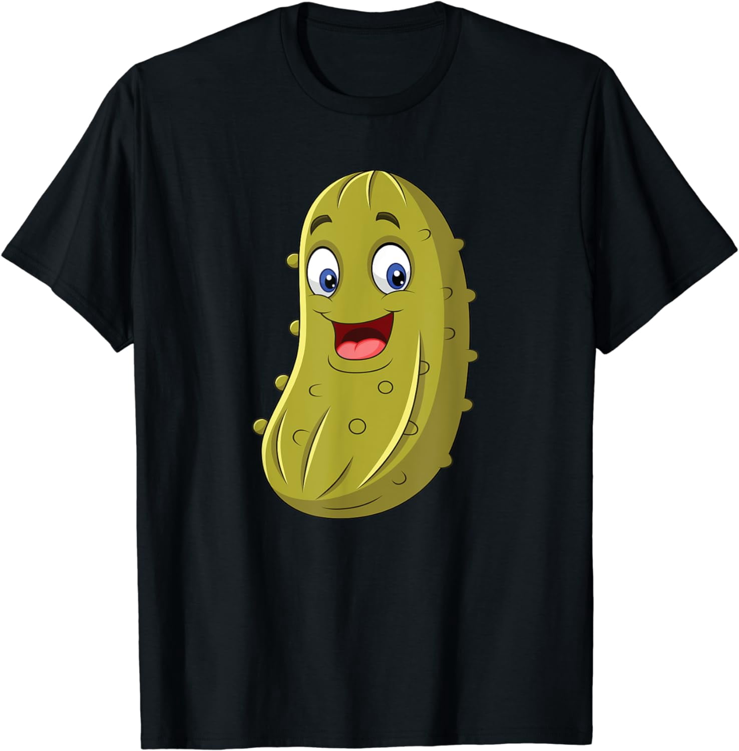 Cartoon Cucumber I Pickle I Cucumber Art I Kids Cucumber TShirt