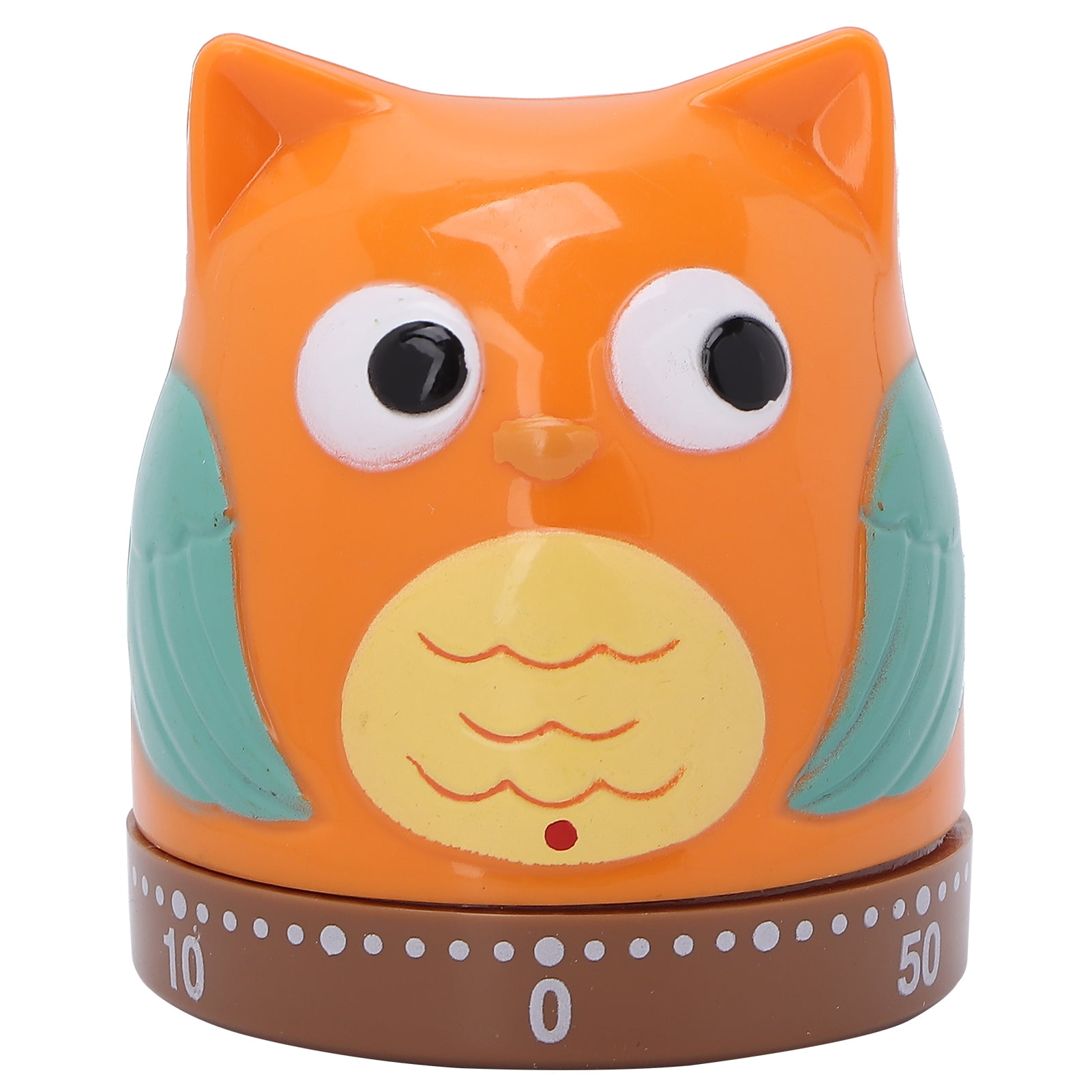 Cartoon Cute 60 Minutes Wind Up Timer Mechanical Rotating Count Down