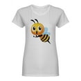 thumbnail image 1 of Cartoon Cute Bee Shaped T-Shirt Women -Image by Shutterstock, Female Large, 1 of 2