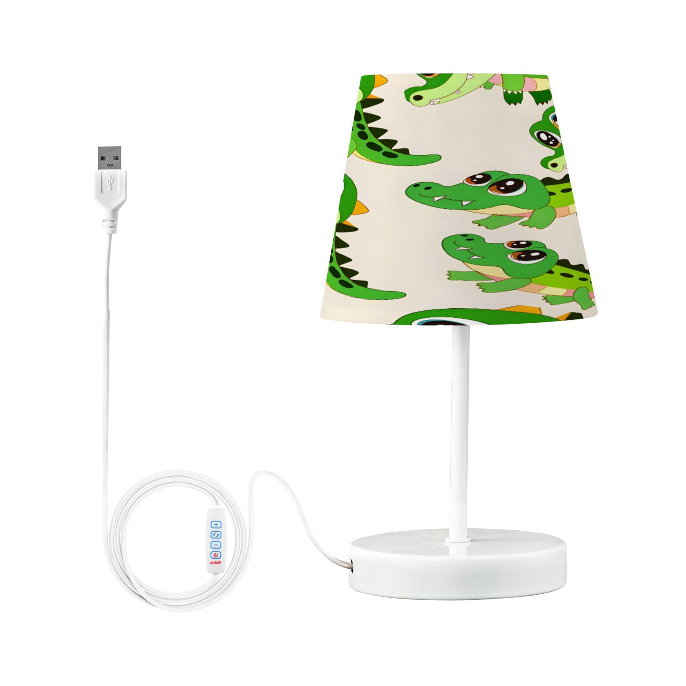 Photo inspiration: Picture Idea: Cartoon Cute Crocodiles Desk Lamp Led Table Nightstand Lamps With