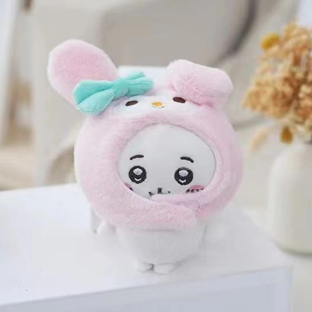 Roffatide Portachiavi In Peluche Chiikawa Cross-Dressing Hachiware - Ciondolo Carino Per Borsa E Chiavi, Regalo Per Ragazze E Ragazzi - 2