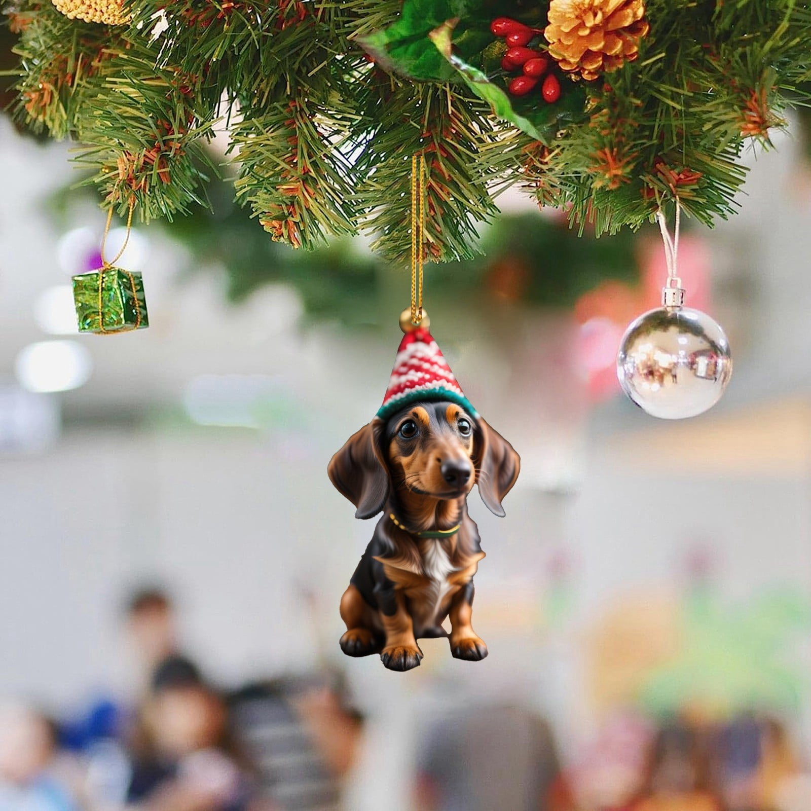 Cartoon Cute Dog Car Hanging Home Tree Pendant Christmas Tree Pendant ...