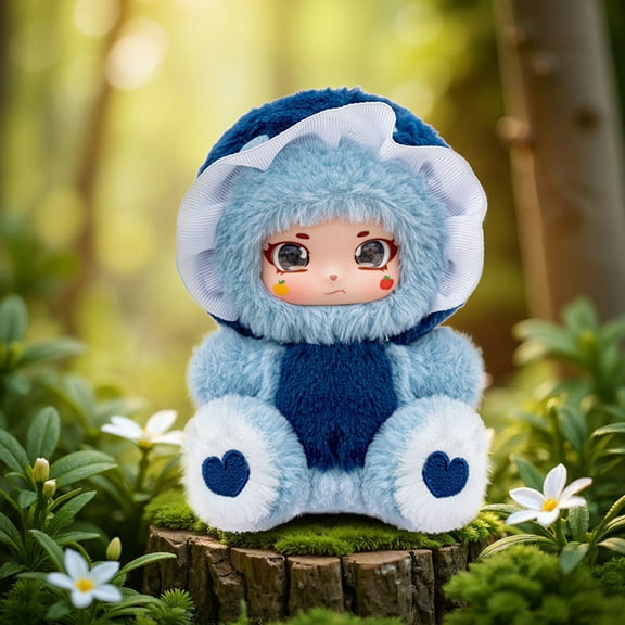 Cartoon Cute Doll Plush Toy Keychain Small Pendant, Made Of Short Plush And Cotton Materials That Brings Comfort And Is Loved By Kids, Portable Design Suitable For