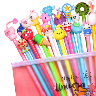 Cmecial Unicorn Pen Set With Case, Rainbow Unicorn Pens for Girls, Cute  Pens for Girls, Fun Pens Cute Pens For Kids, Multicolor Pen Kids, Unicorn