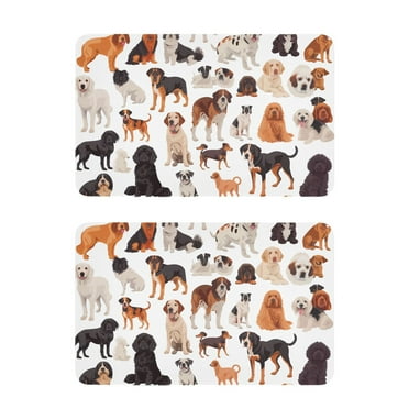 Cartoon Cute Funny Dogs Fridge Magnets Sticker Refrigerator Magnetic Kitchen Dishwasher Office Home Cabinet Decorative