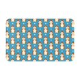 thumbnail image 1 of Cartoon Cute Hamster Blue Stars Door Mat for Indoor, Welcome Door Mats Front Entrance Rug, Non-Slip Bathroom kitchen Rugs for Inside Floor, Small Rug Dog Door Mat 20X31.5 Inch, 1 of 5