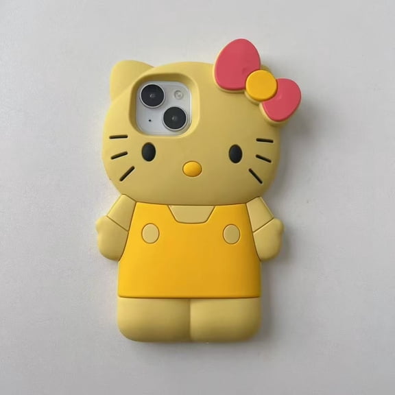 Cartoon Cute KT Cat Phone Case for IPhone17/16/15pro Max/14/13/12/11