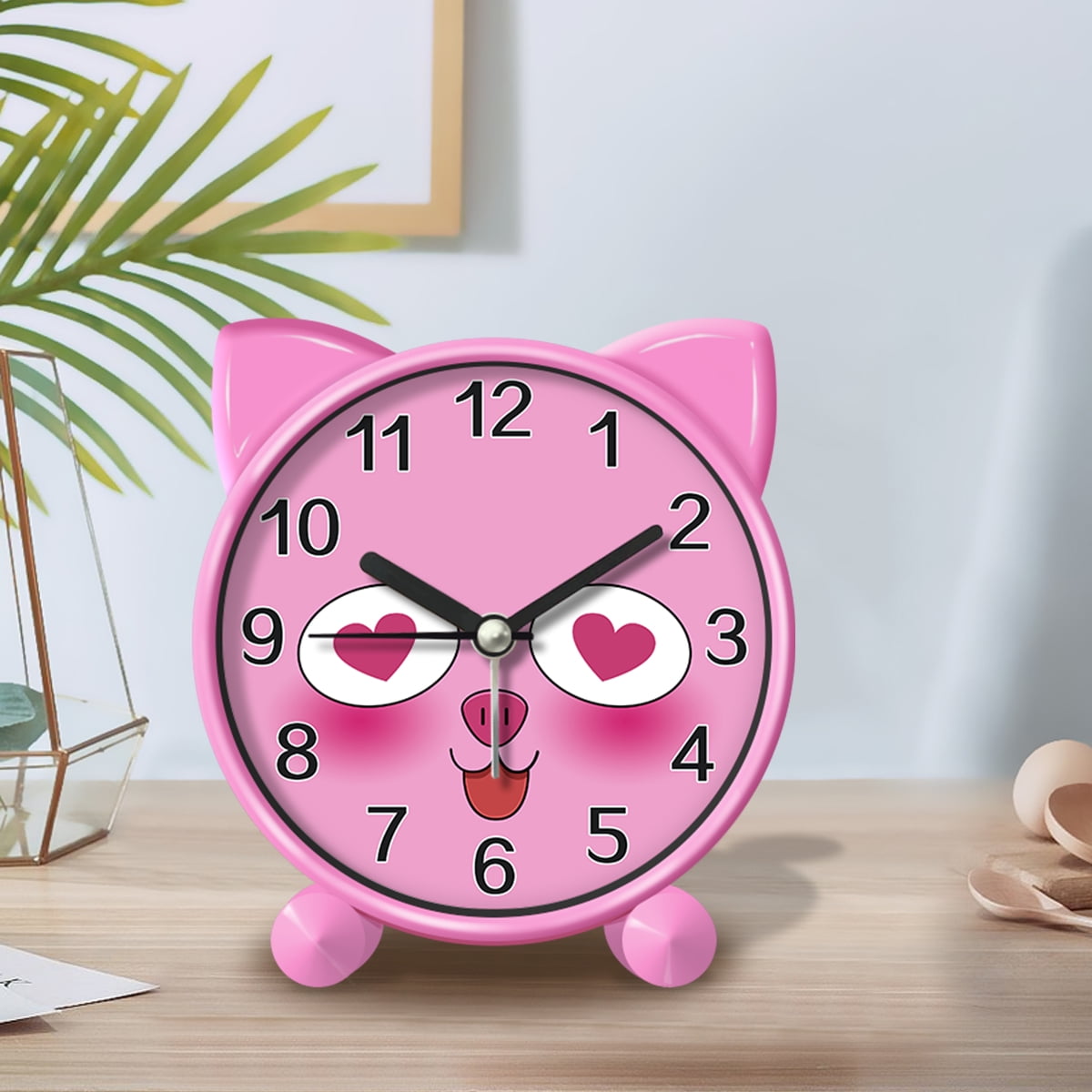 Cartoon Cute Little Alarm Clock Children Wake Up Alarm Clock Students