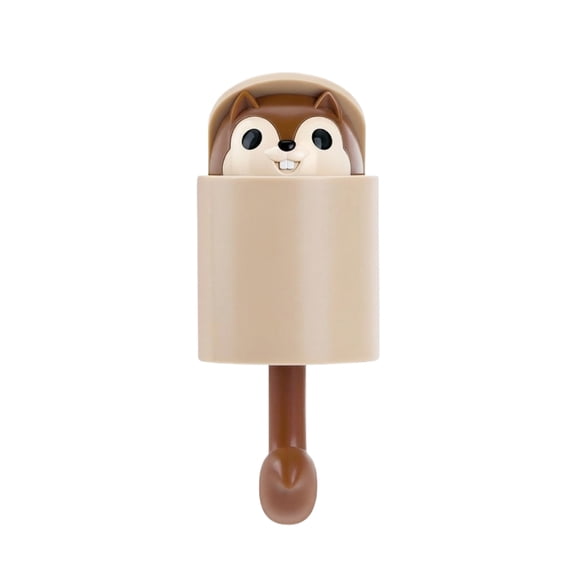 Cartoon Cute Retractable Hook Creative Utility Hanger Wall Mounted for Coat Scarf Hat Towel Bag Storage