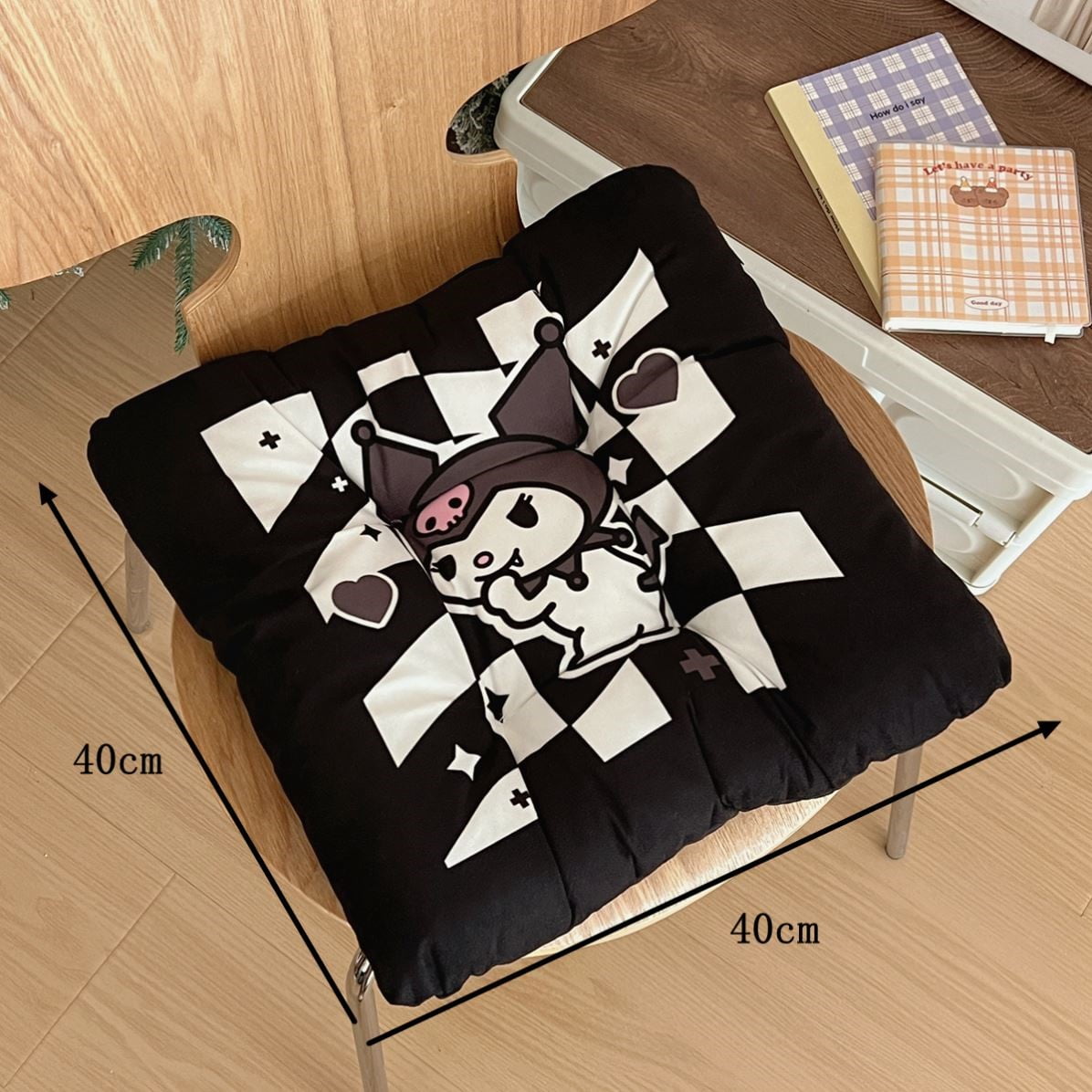 Cartoon Cute Sanrio Kuromi Cinnamoroll Cushion Office Chair Hip Cushion