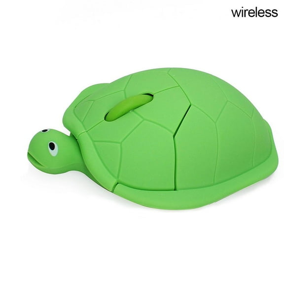 Cartoon Cute Turtle Mouse Computer Accessories USB Wired Mouse Wireless Mou GX