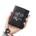 thumbnail image 1 of Cartoon Cute Wallet Female Short * Cat Girl Small Soil Card ζ Prof J3D9, 1 of 9